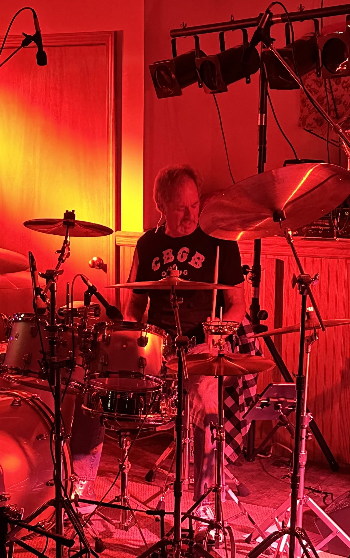 Jon Gerhart on drums